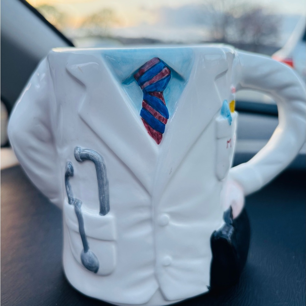 Vintage Doctor Mug 1992 Banning Professional Mugs Brand